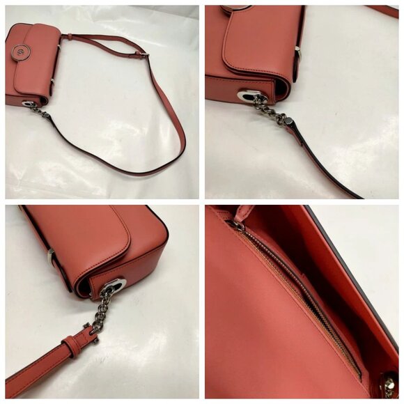 Gucci Shoulder Bag Pink Leather 657-083025 - Picture 7 of 13